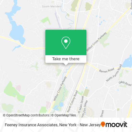 Feeney Insurance Associates map