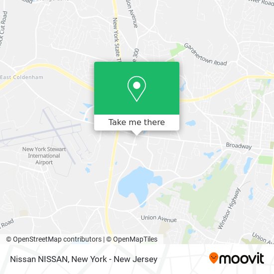 Nissan NISSAN map