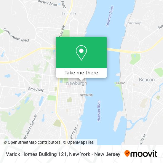 Mapa de Varick Homes Building 121