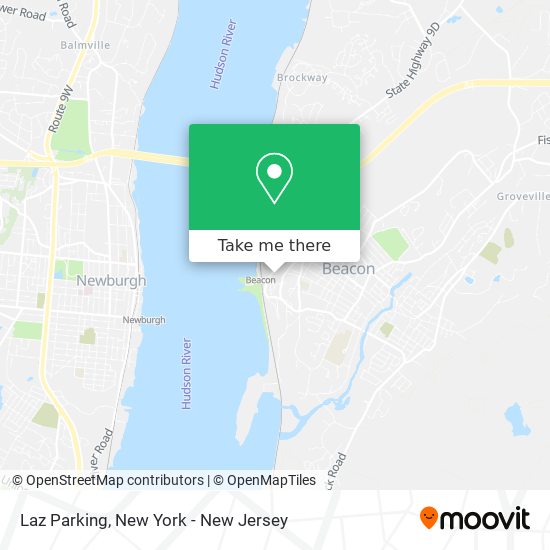 How to get to Laz Parking in Beacon, Ny by Train or Bus?