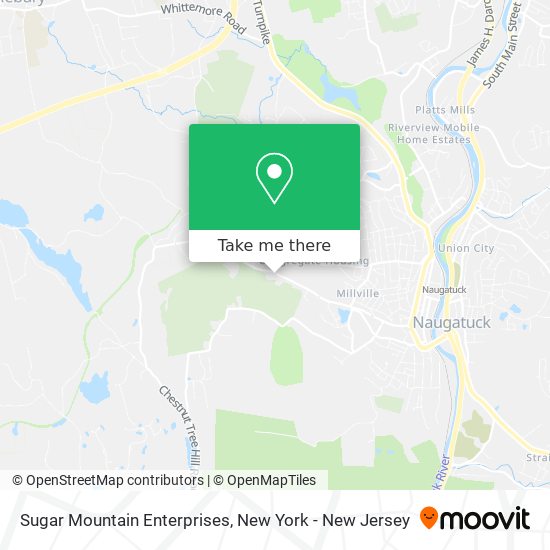 Mapa de Sugar Mountain Enterprises