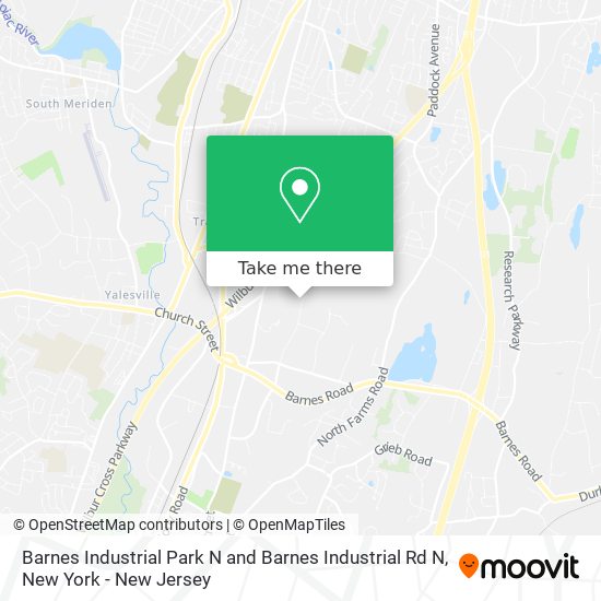 Mapa de Barnes Industrial Park N and Barnes Industrial Rd N
