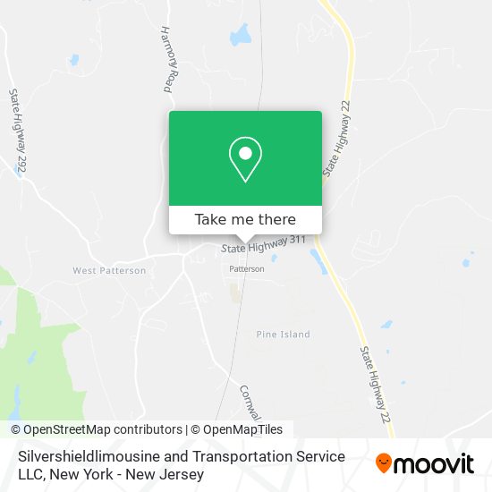 Silvershieldlimousine and Transportation Service LLC map