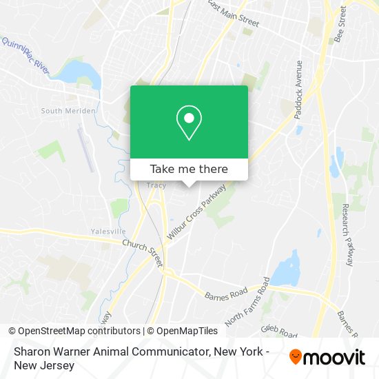 Mapa de Sharon Warner Animal Communicator