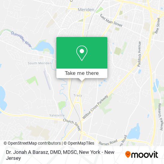 Dr. Jonah A Barasz, DMD, MDSC map
