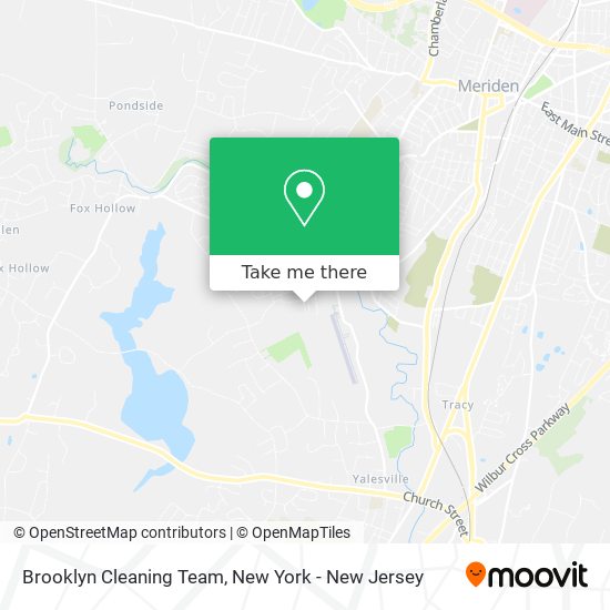 Brooklyn Cleaning Team map