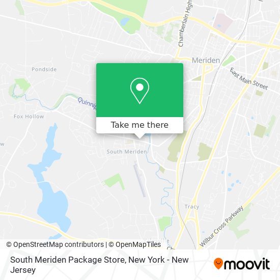 Mapa de South Meriden Package Store