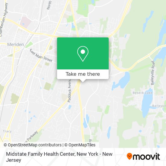 Mapa de Midstate Family Health Center