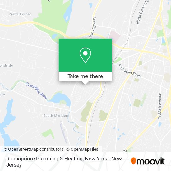 Roccapriore Plumbing & Heating map