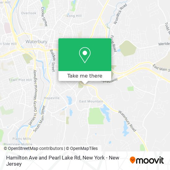 Mapa de Hamilton Ave and Pearl Lake Rd