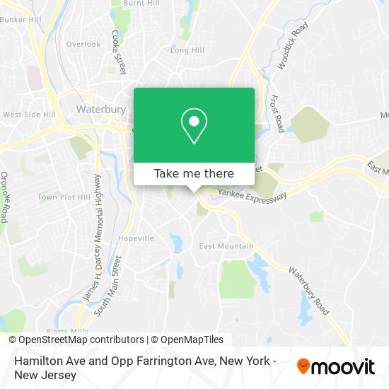 Mapa de Hamilton Ave and Opp Farrington Ave
