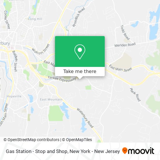 Mapa de Gas Station - Stop and Shop
