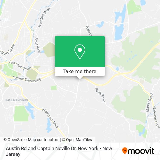 Austin Rd and Captain Neville Dr map