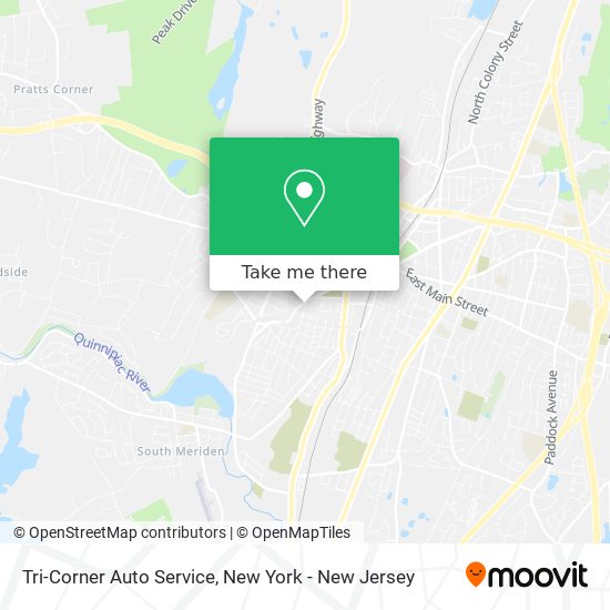 Tri-Corner Auto Service map