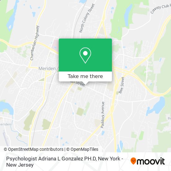 Mapa de Psychologist Adriana L Gonzalez PH.D