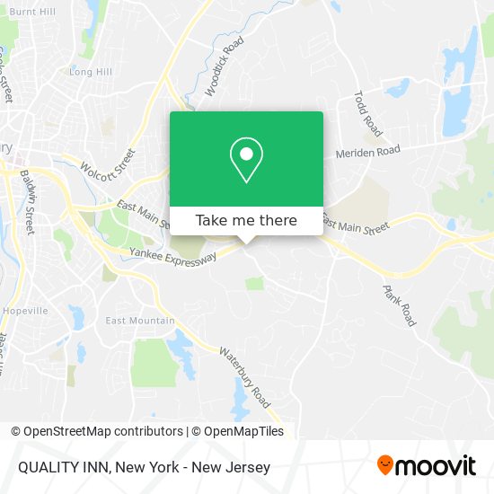 QUALITY INN map