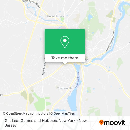 Mapa de Gilt Leaf Games and Hobbies