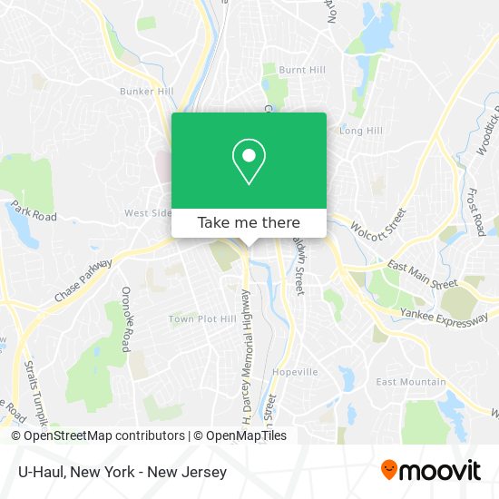 U-Haul map