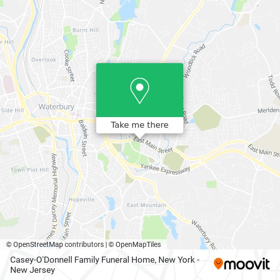 Mapa de Casey-O'Donnell Family Funeral Home