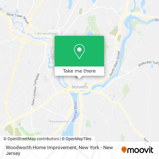 Woodworth Home Improvement map