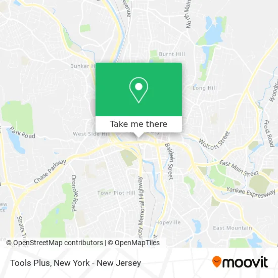 Tools Plus map
