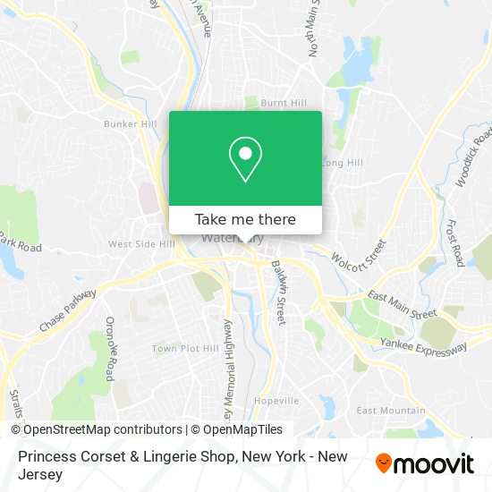 Princess Corset & Lingerie Shop map