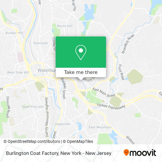 Burlington Coat Factory map