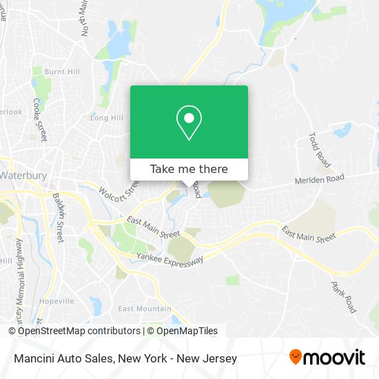 Mancini Auto Sales map