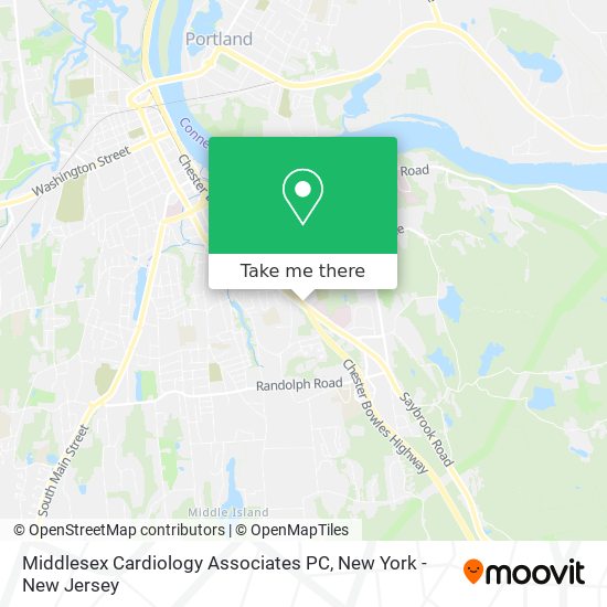 Mapa de Middlesex Cardiology Associates PC