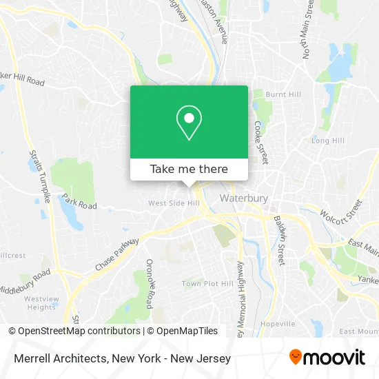 Merrell Architects map