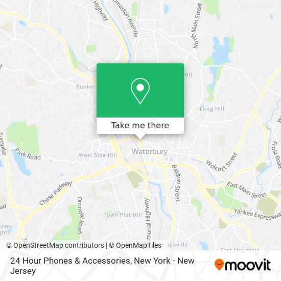 24 Hour Phones & Accessories map