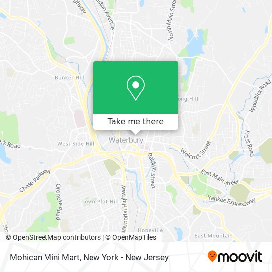 Mohican Mini Mart map