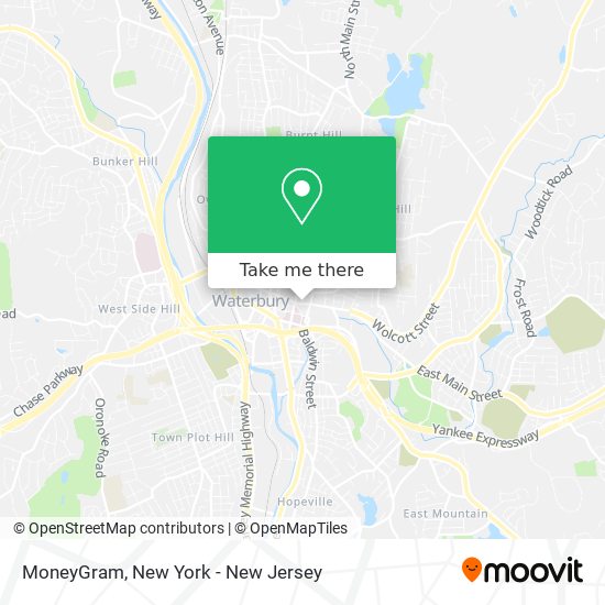 MoneyGram map