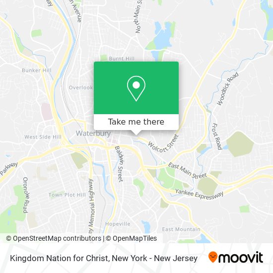 Kingdom Nation for Christ map