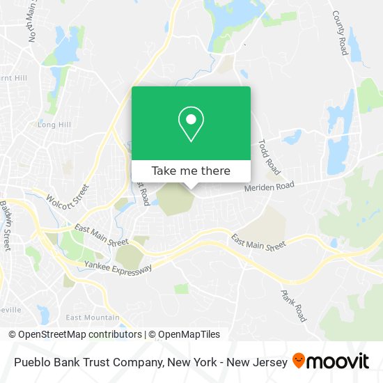 Pueblo Bank Trust Company map