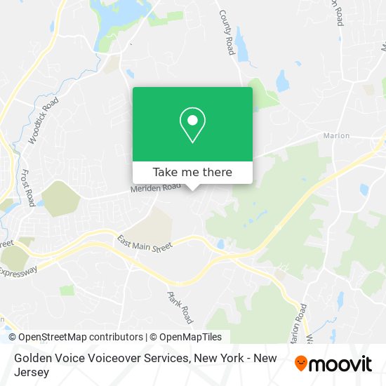 Golden Voice Voiceover Services map