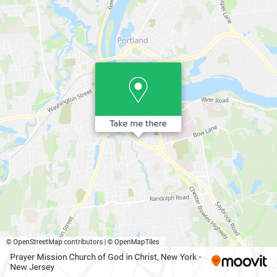 Mapa de Prayer Mission Church of God in Christ