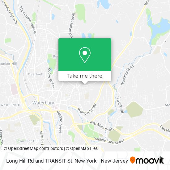 Mapa de Long Hill Rd and TRANSIT St