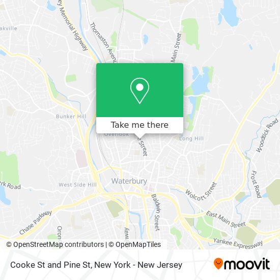 Mapa de Cooke St and Pine St