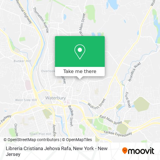 Mapa de Libreria Cristiana Jehova Rafa