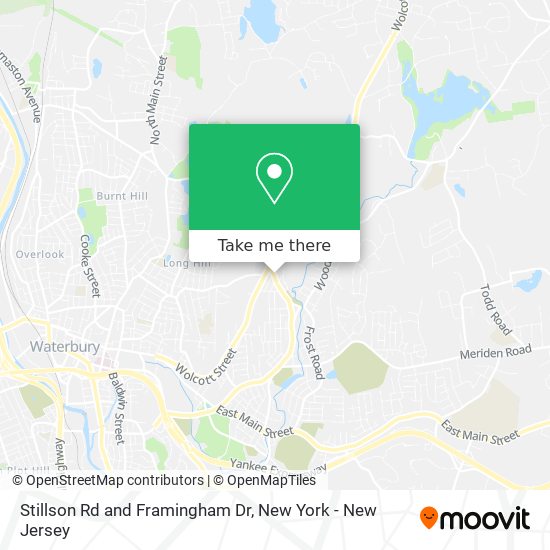 Stillson Rd and Framingham Dr map