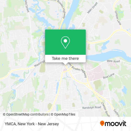 YMCA map