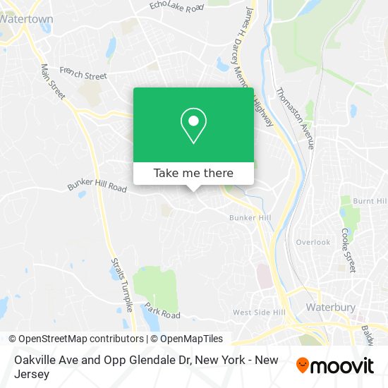 Oakville Ave and Opp Glendale Dr map