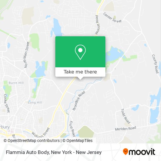 Flammia Auto Body map