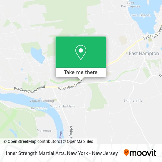 Mapa de Inner Strength Martial Arts