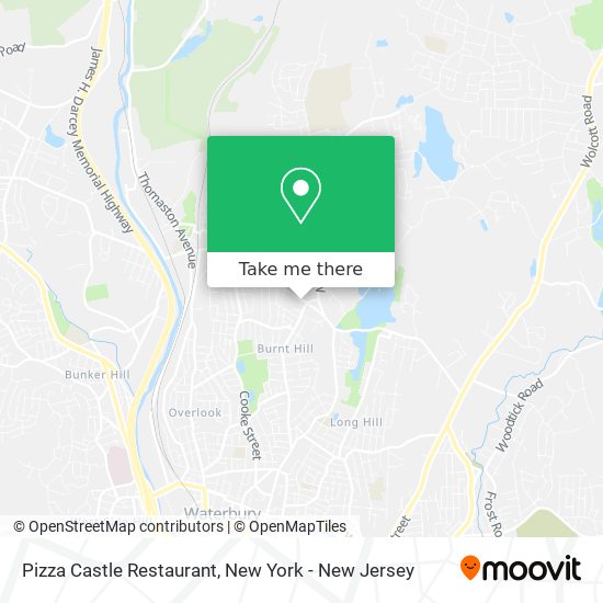 Pizza Castle Restaurant map