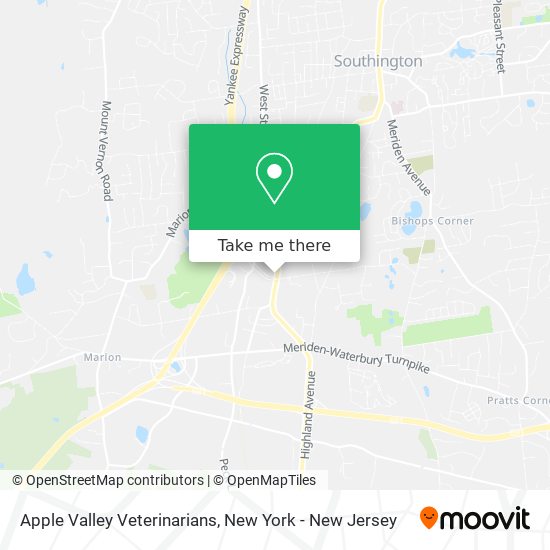 Mapa de Apple Valley Veterinarians