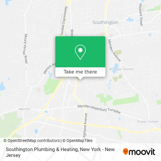 Southington Plumbing & Heating map