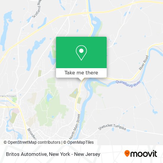 Britos Automotive map