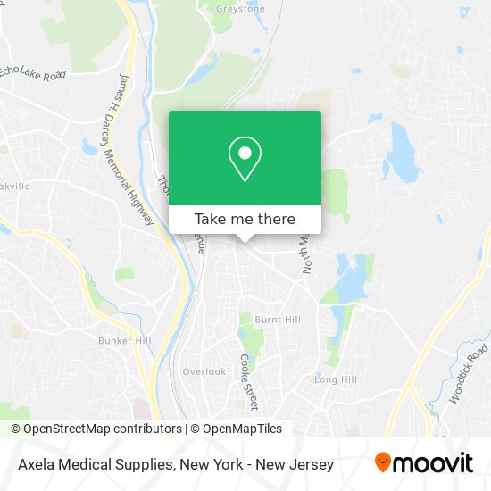 Axela Medical Supplies map